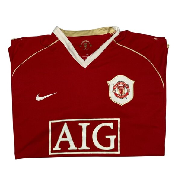 Manchester United Nike 2006-07 MANCHESTER UNITED SHIRT JERSEY XL #MANCHESTER - Picture 1 of 7